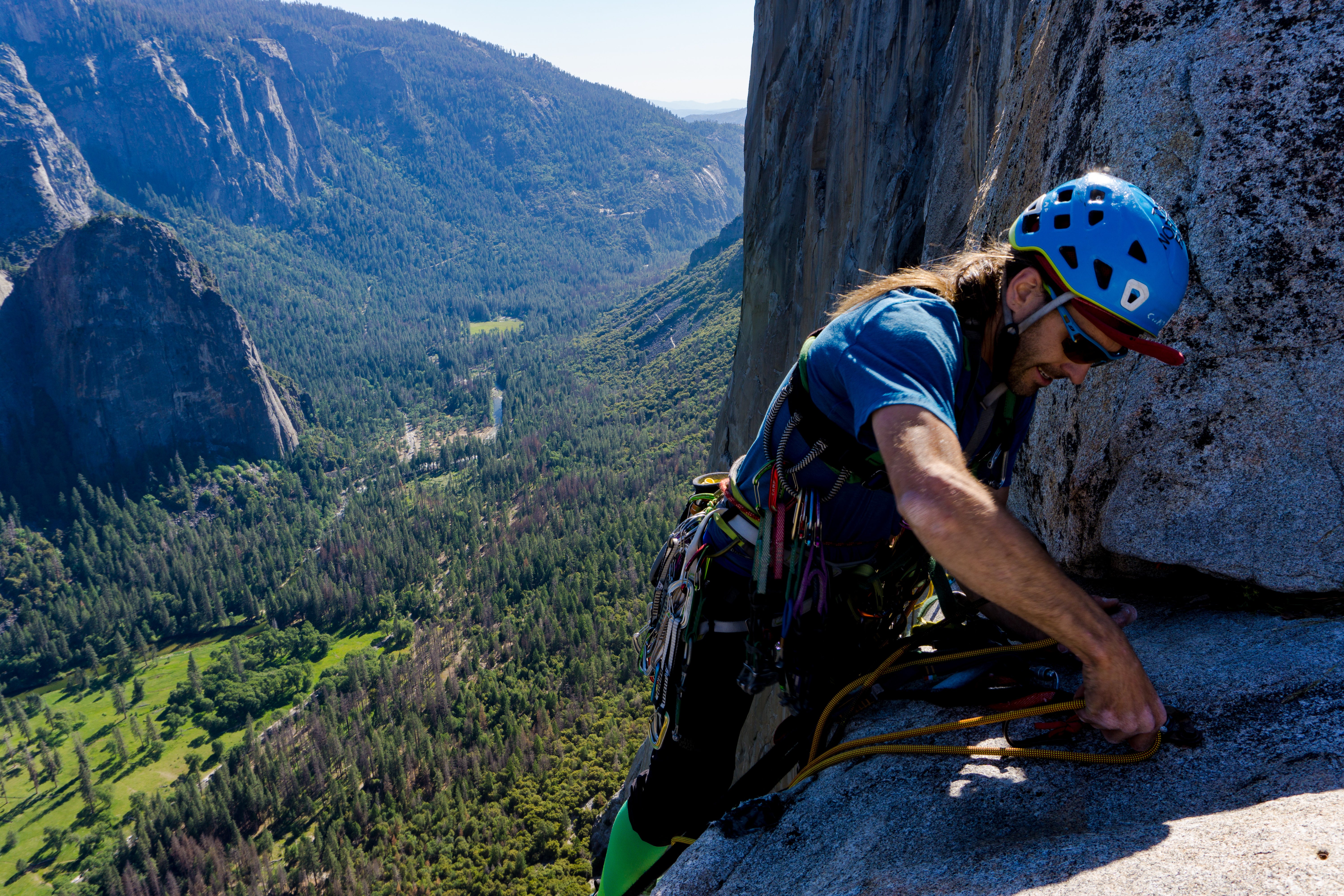 "Dave Allfrey Zodiac El Capitan Solo Rock Climbing Speed Record"