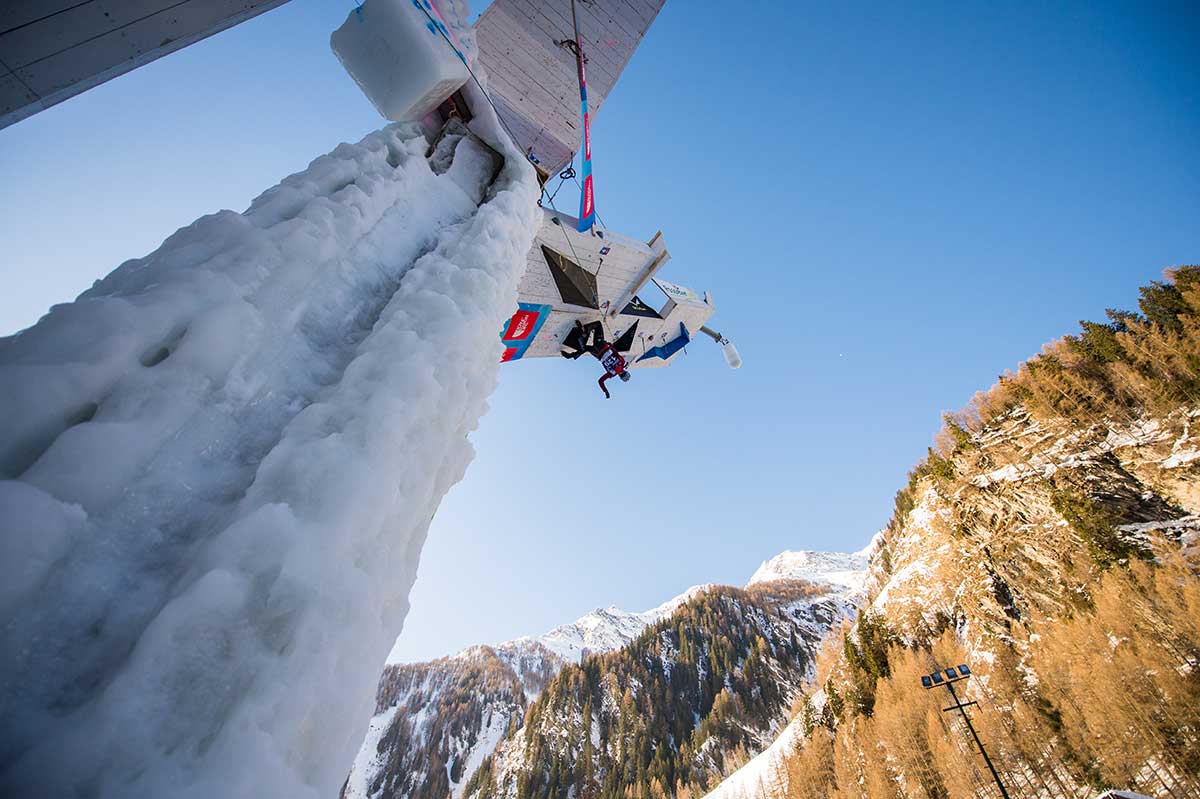 "UIAA Ice Climbing World Cup Competition"
