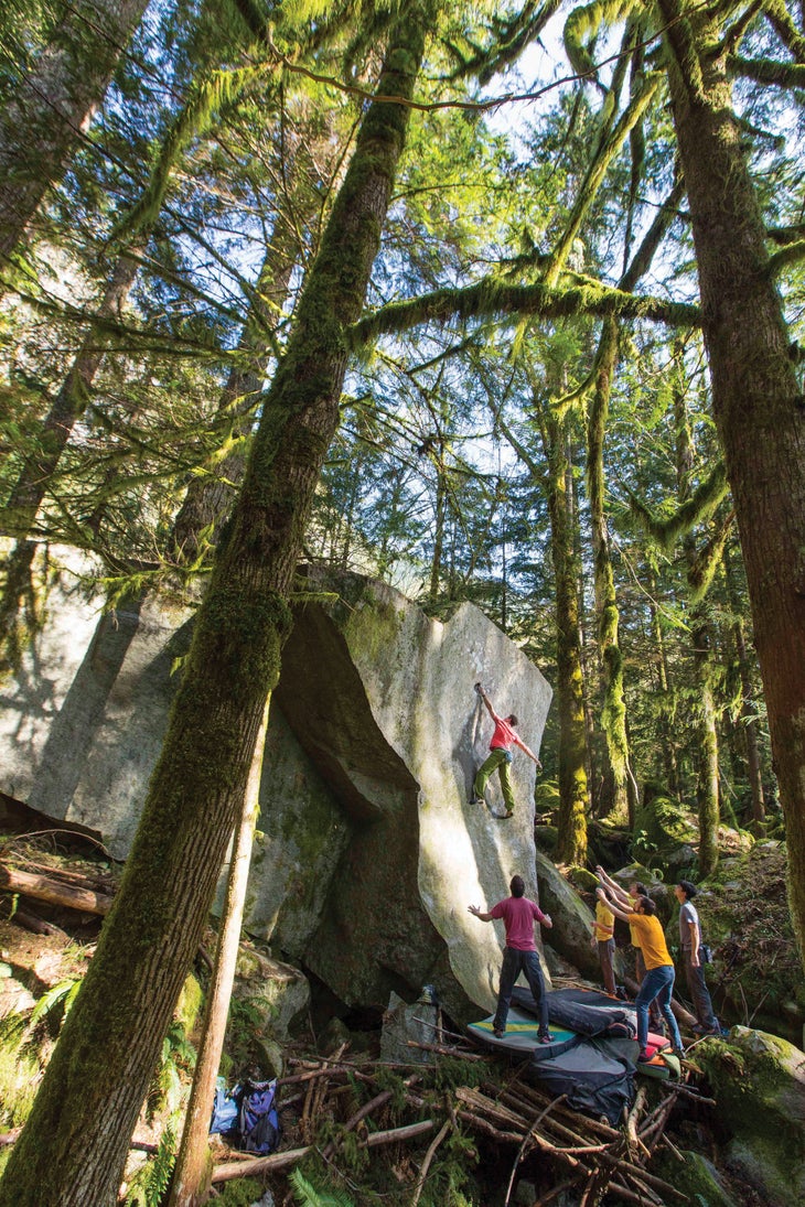 BrettEngineer_gn-web Brett Owens slab dyno Index washington The Engineer V9 Bouldering Rick Climbing