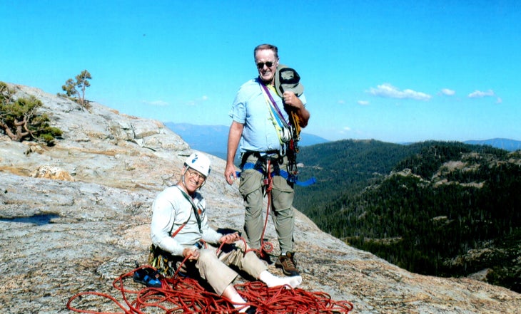 Jeff Schaffer on Whoops - Jul 2012 Jeffrey Schaffer Whoops Summit Rock Climbing Senior