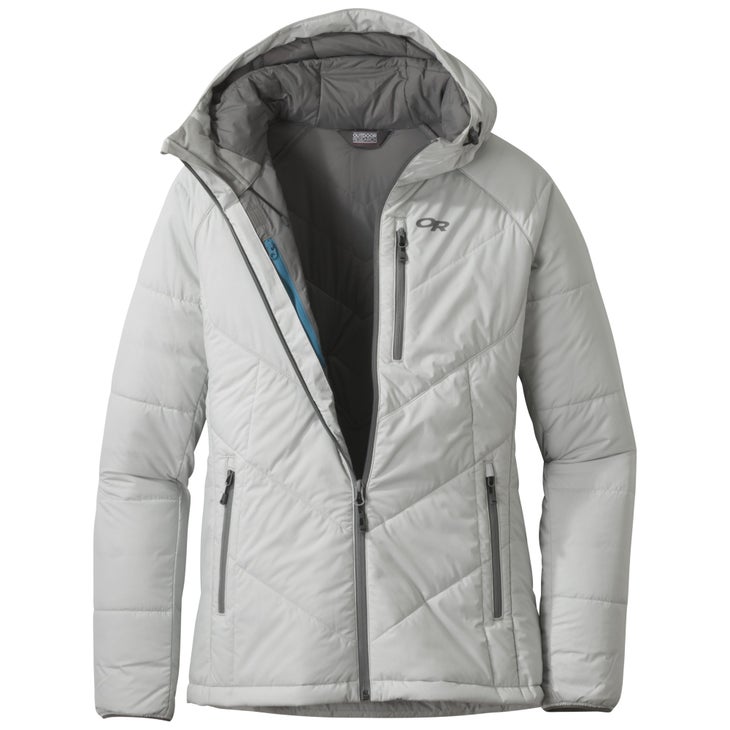image001 Outdoor Research Refuge Hooded Jacket Rock Climbing Alpine Puffy
