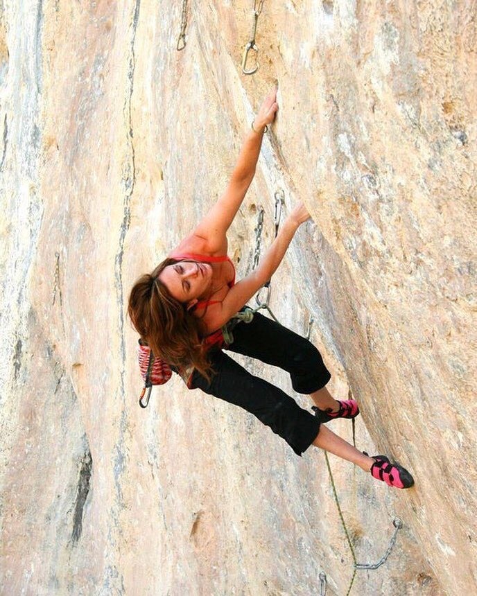 Run_for_Border Heather WeidnerRun for the Border 5.13b Mount Charleston Nevada sport climbing rock