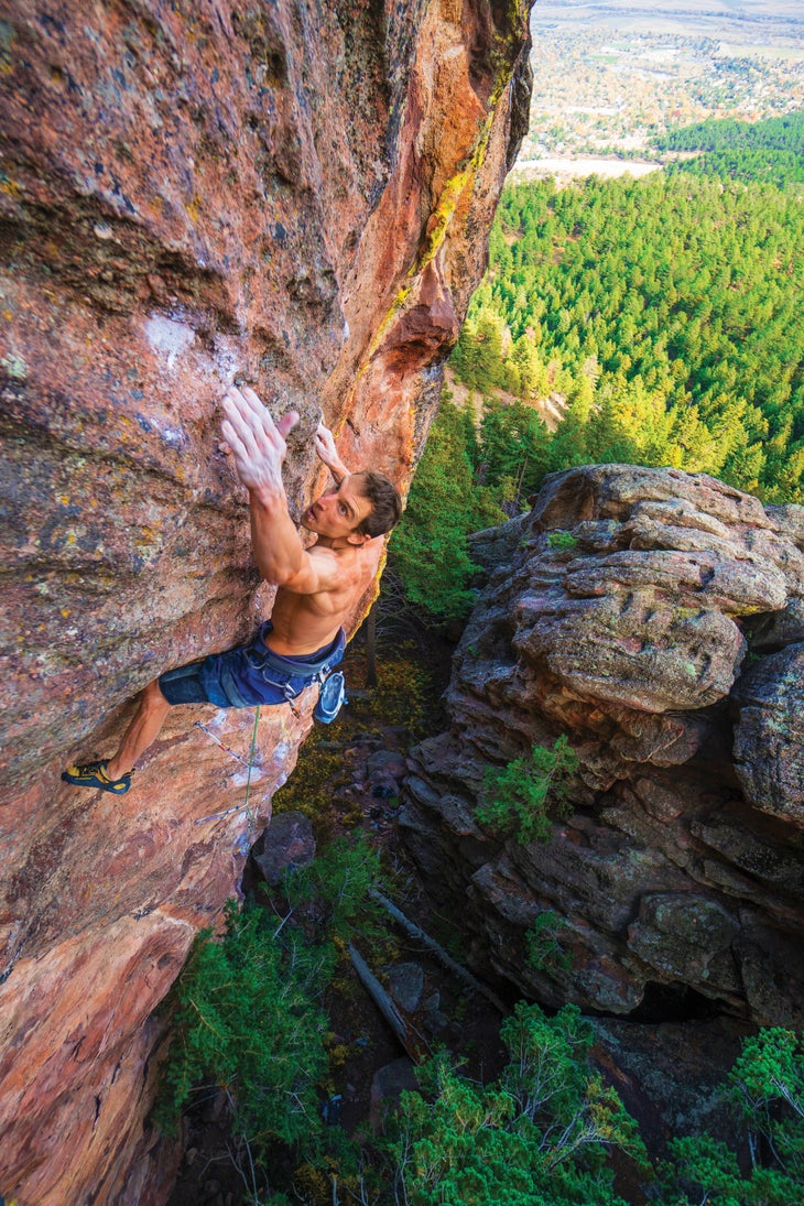 Chris Taylor Choose Life2+gn-web Choose Life 5.13+ Seal Rock Flatirons Sport climbing rock Chris Taylor Boulder Colorado