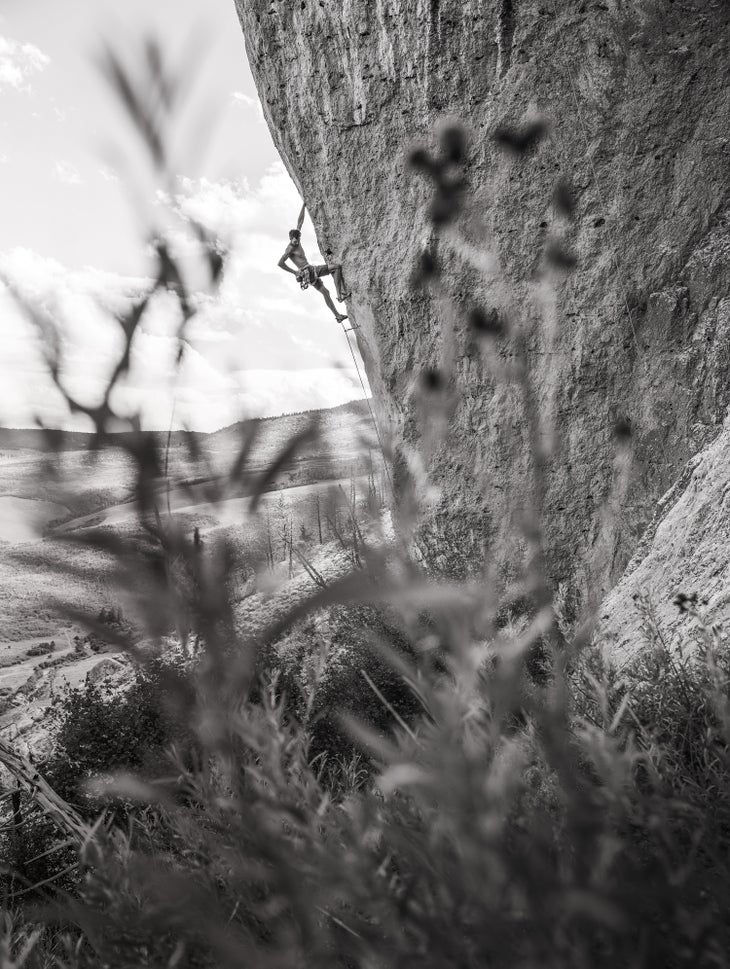 burr071616_564_gn-ce-ce-web Hayden Kennedy The Strawberry Roan 5.13c Wild Iris WyomingRock Climbing Sport
