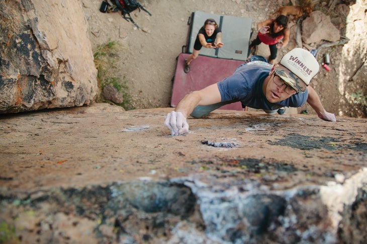 phil mister witty_gn-web phil wiese micro-crimp french connection V6 happy boulders rock climbing bouldering california