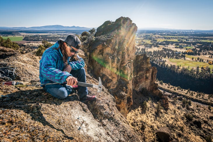 20171030-A9_07867_gn-web Smith Rock Climbing Route Development Bolting Drilling