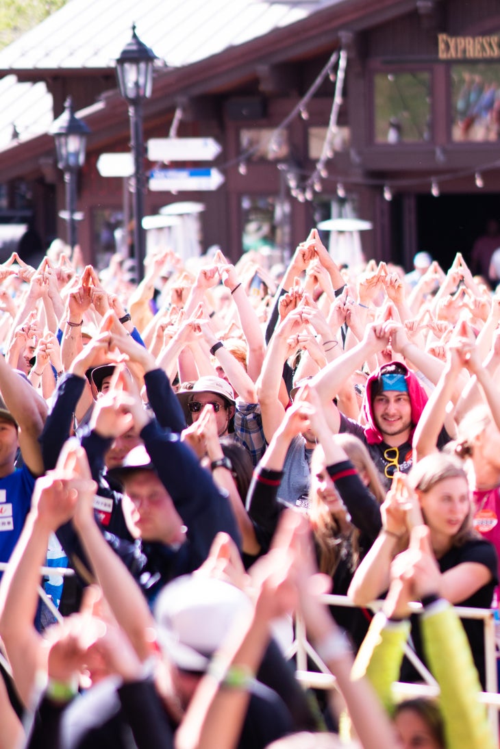 9. The crowd None