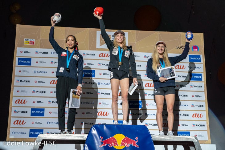 9. Women Podium None