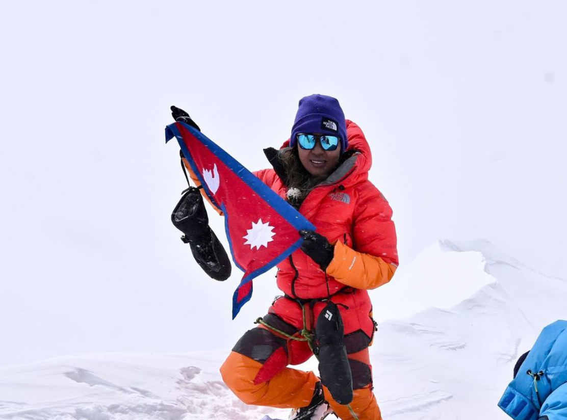 Pasang Lhamu Sherpa Akita and Dawa Yangzum Sherpa Become First Two