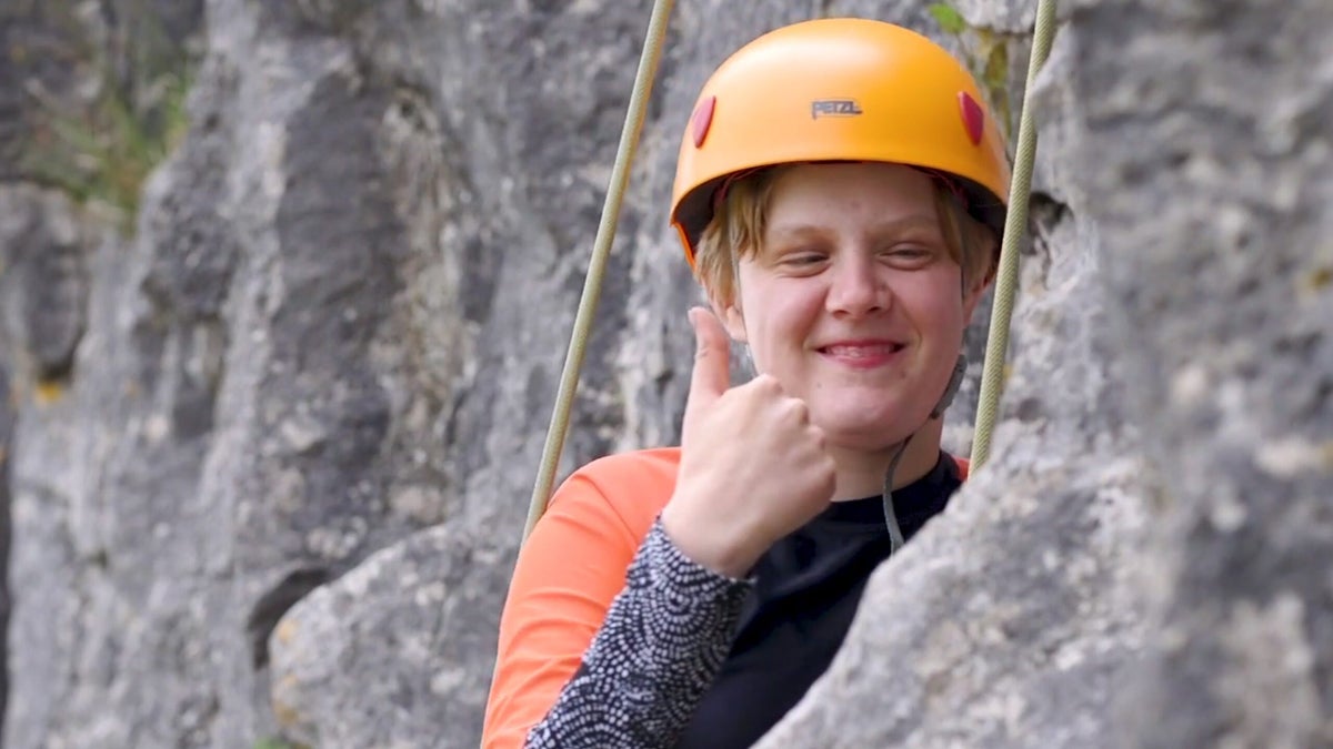 How Climbing Helps One Young Woman Deal With a Rare Genetic Disorder