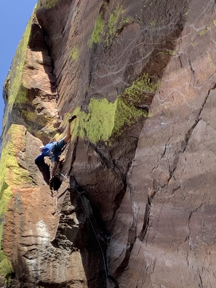 Danny Gilbert on Death and Transfiguration in the Flatirons, Colorado.