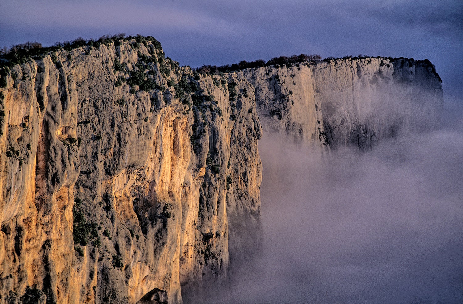 The Verdon Gorge, France.