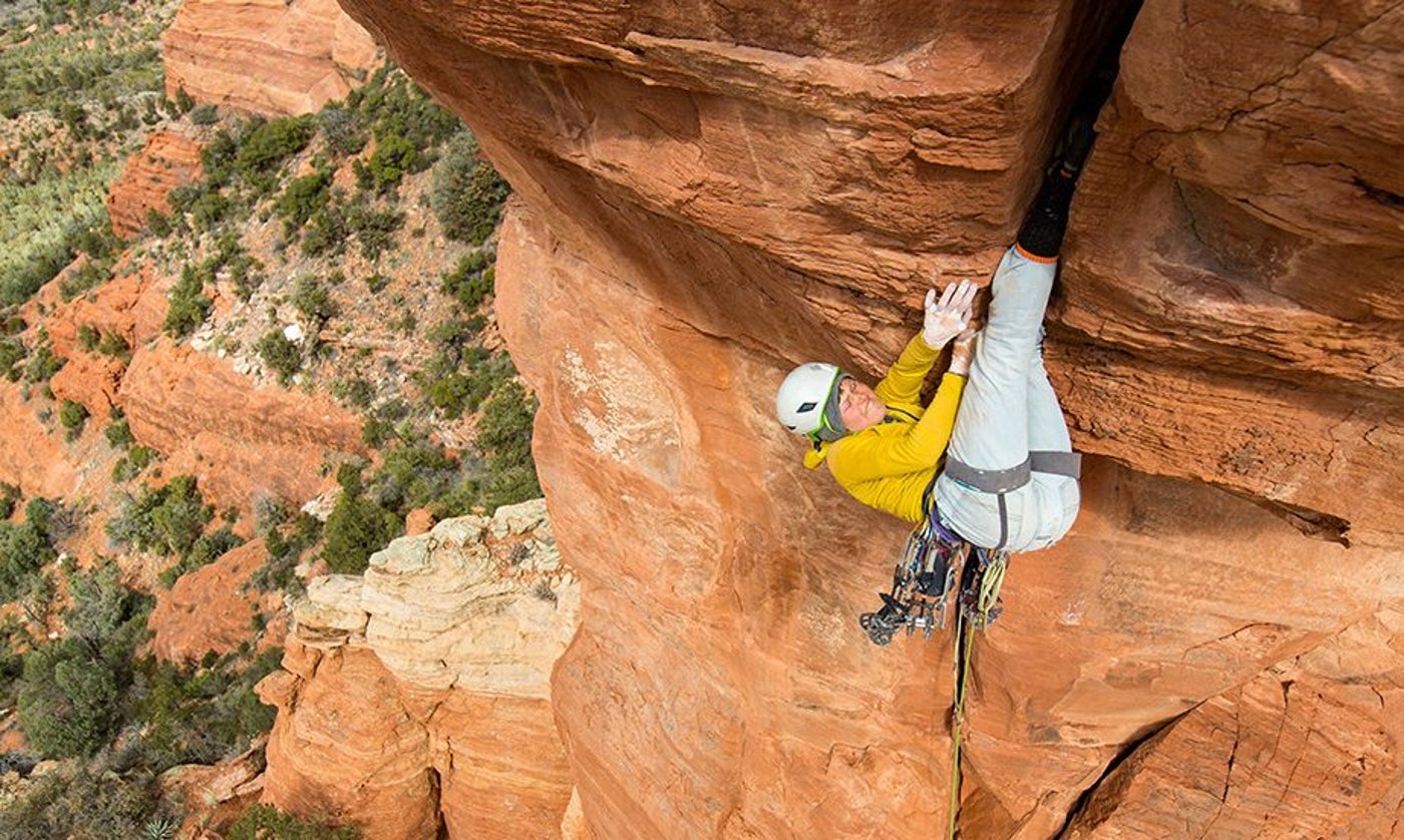 Lor Sabourin on an invert project in Sedona, Arizona. Photo: Irene Yee.