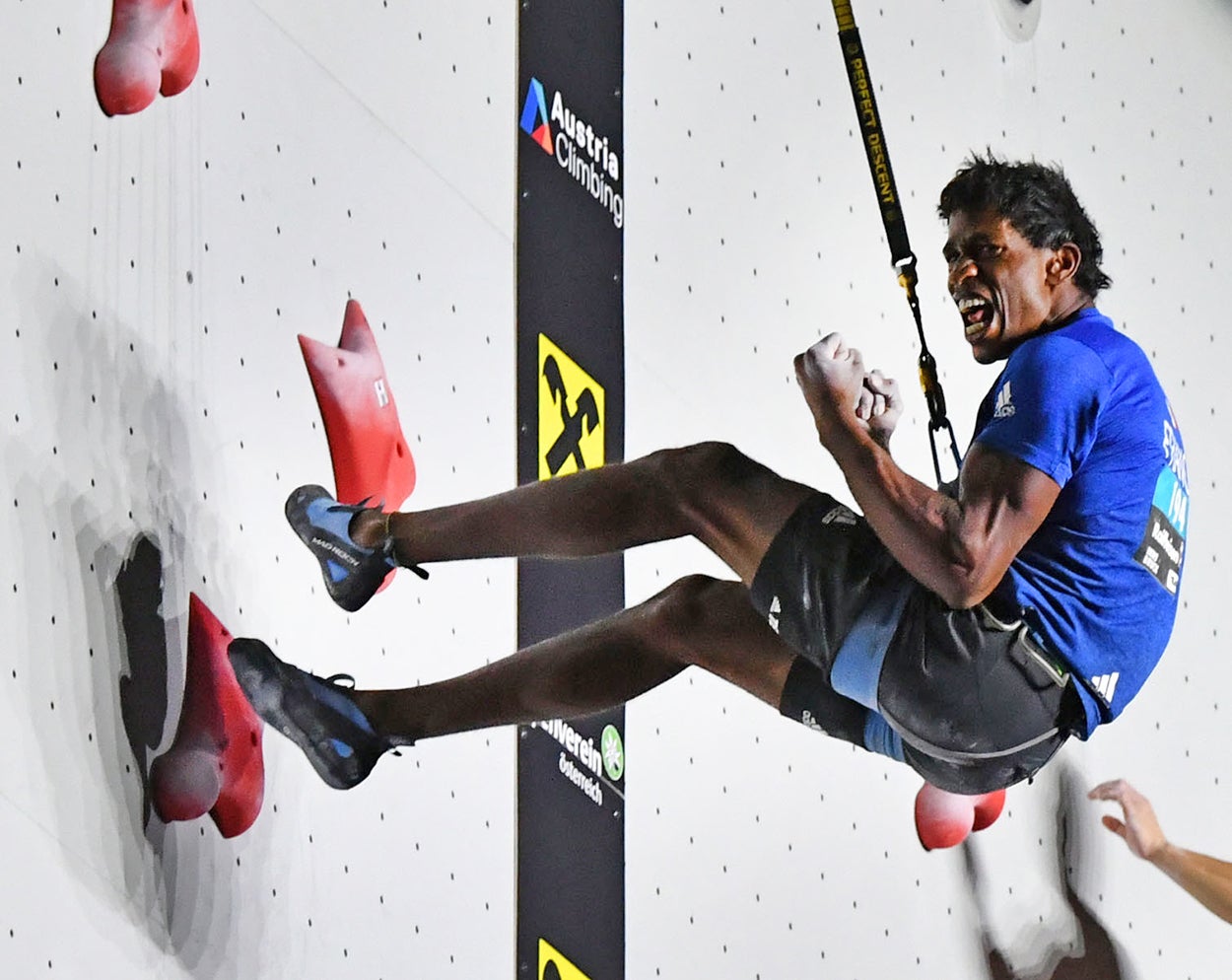 Bassa Mawem of France is a speed specialist.