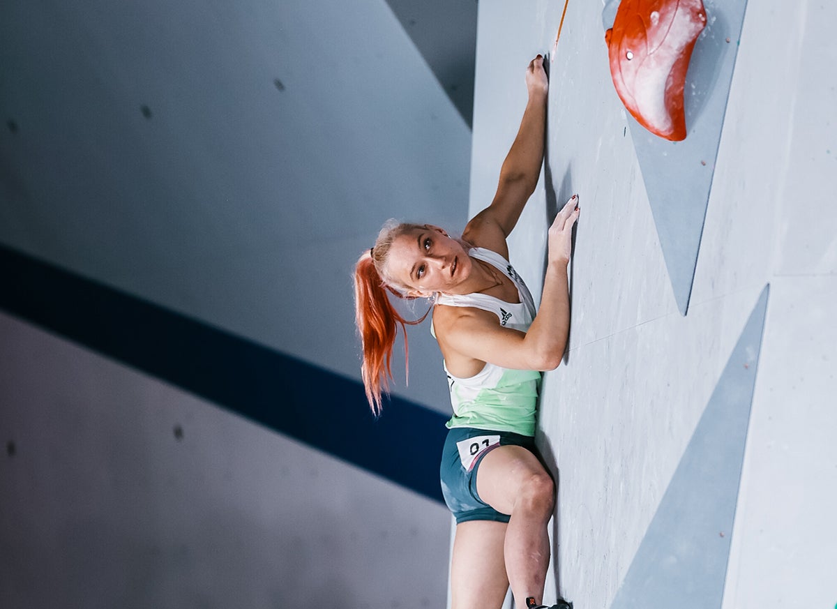 Jaja Garnbret's masterclass performance propelled her to first place in Women's Sport Climbing Qualifications. She advances to Friday's finals along with seven other competitors.
