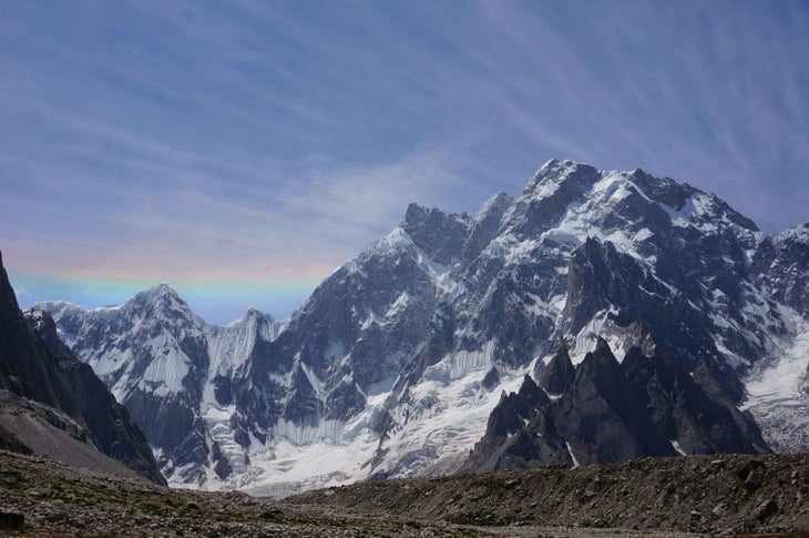 Himalayan mountain in Pakistan climbed by Ian Welsted.