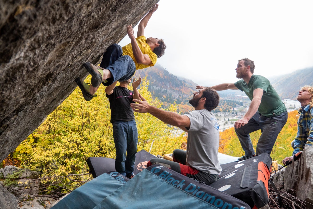 The First Bouldering Field in Albania Climbing