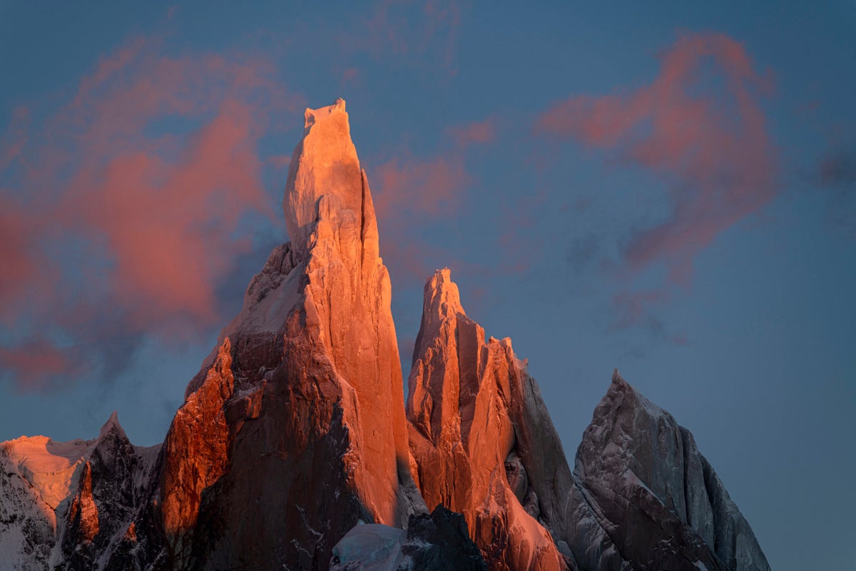 Korra Pesce muerta por caída de hielo en Cerro Torre, Patagonia