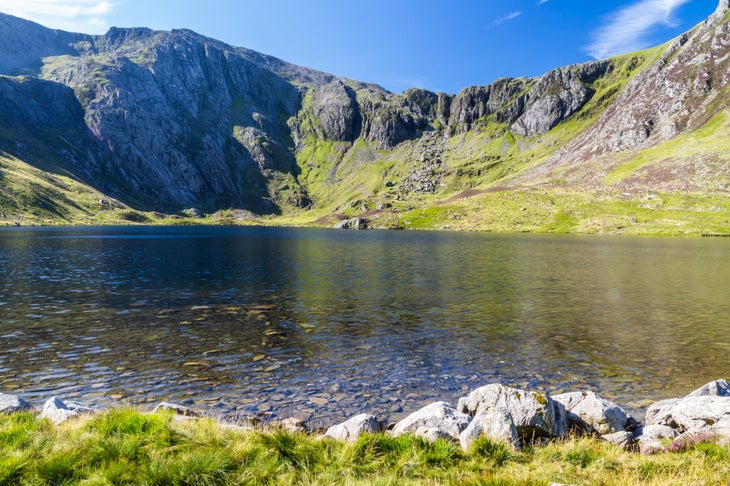 climbing in Wales