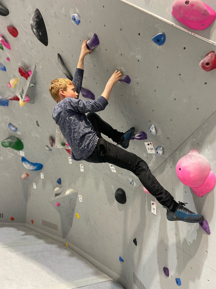 gym climbing