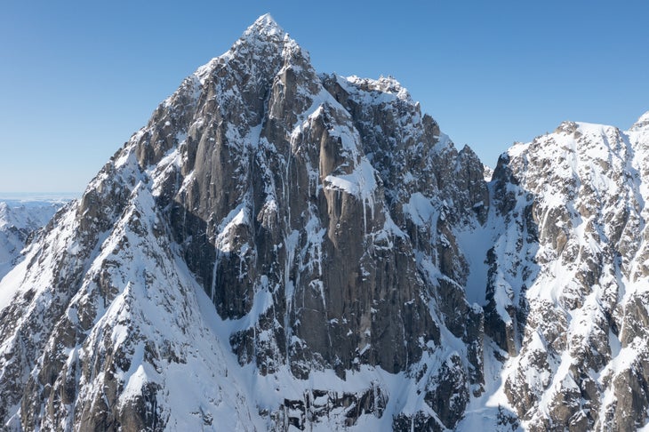 Mt. Golgotha in Alaska's Revelation Mountains.