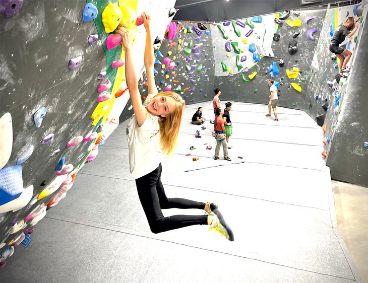 gym climbing