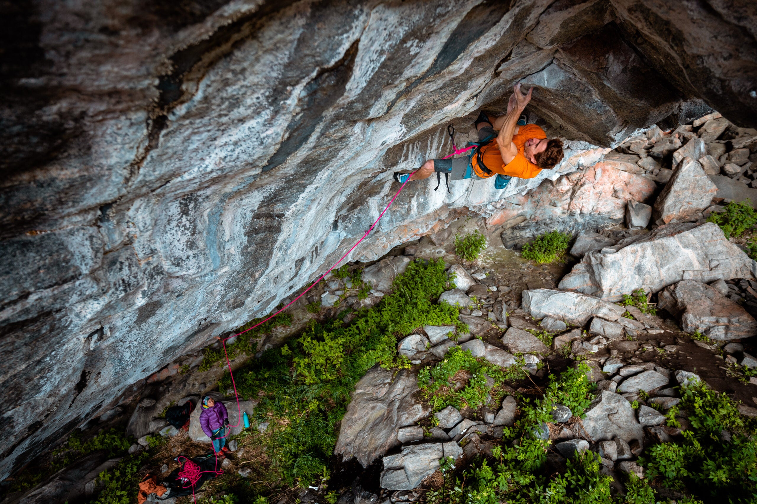 Seb Bouin Gets Third Ascent of the World’s First 5.15c