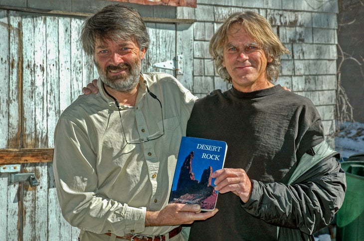 Ed Webster and Jimmie Dunn in April 2009.