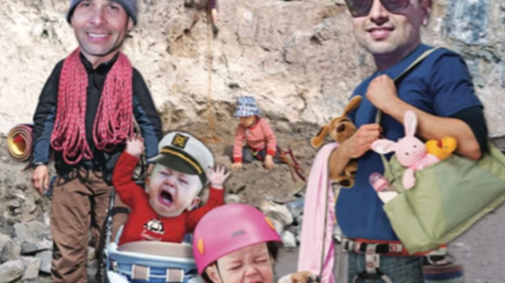 Kid on the Way? Embrace Being a Trad Dad With a Dad Bod Climbing