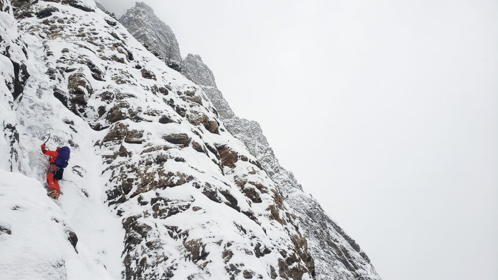 Solo Ice Climbers Hit by Avalanche Climbing