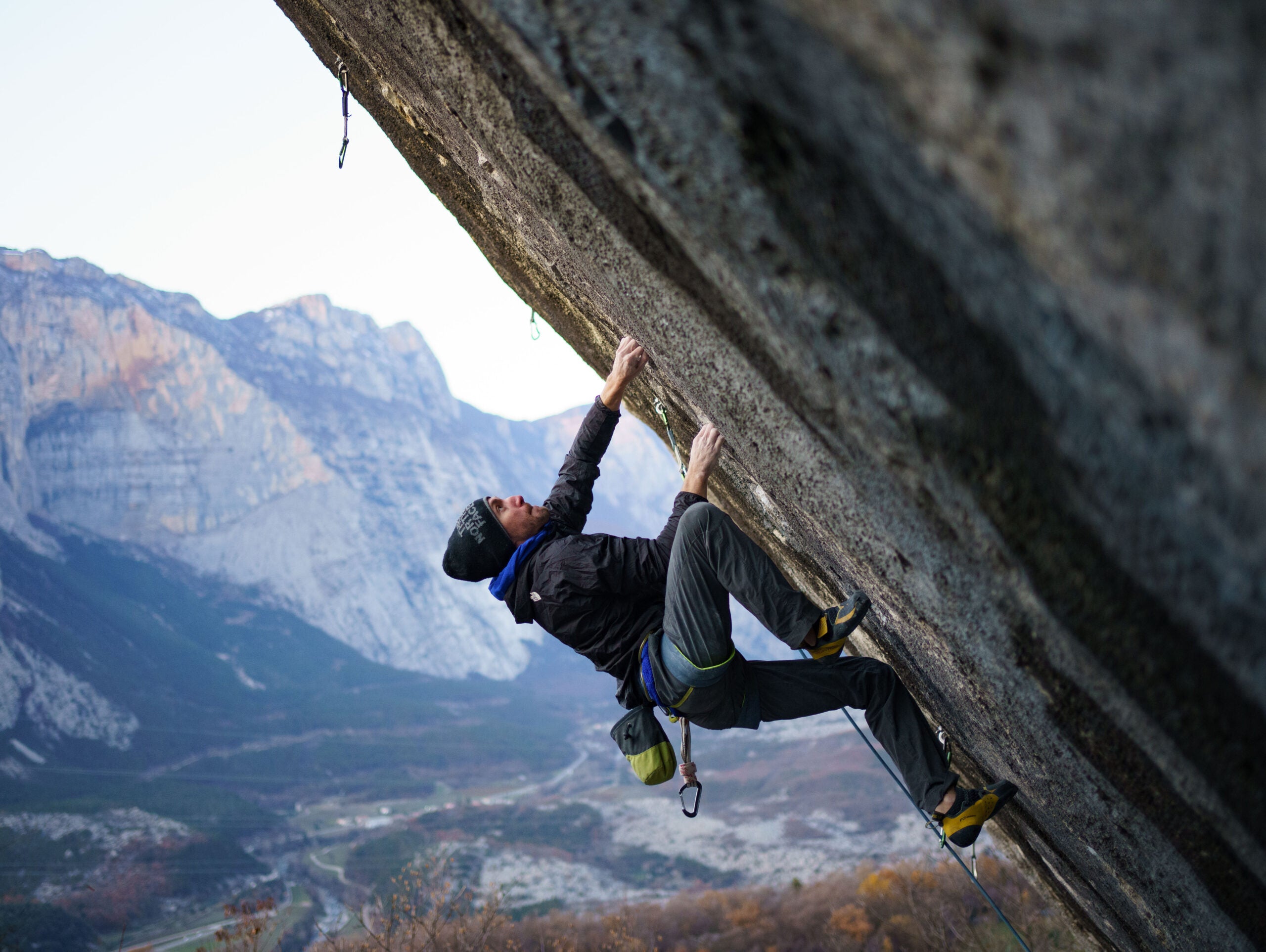 The Italian climber reckons the line goes at 9b+ (5.15c), making it Italy’s hardest route.
