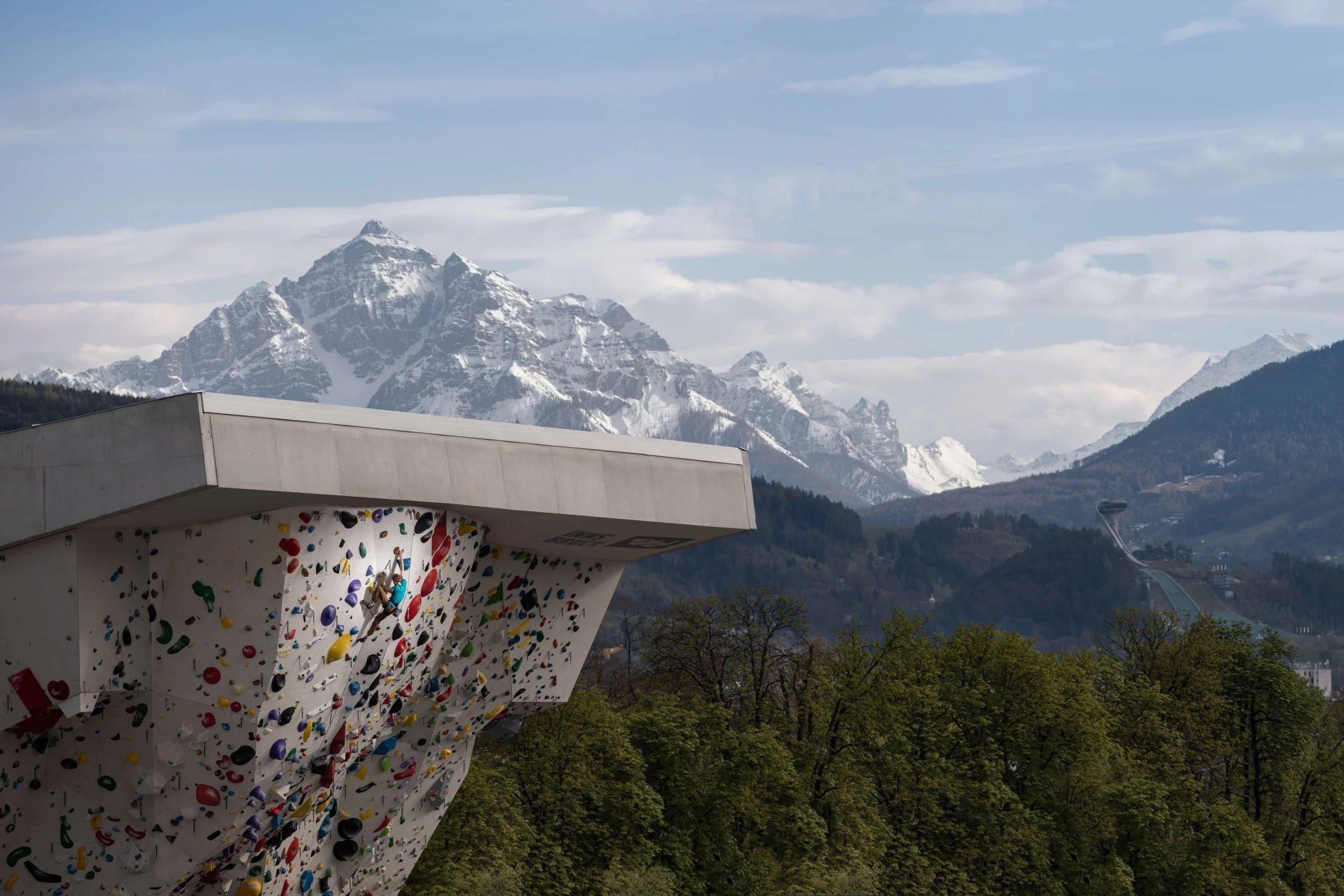 Kletterzentrum gym in Innsbruch, one of the coolest climbing gyms in the world