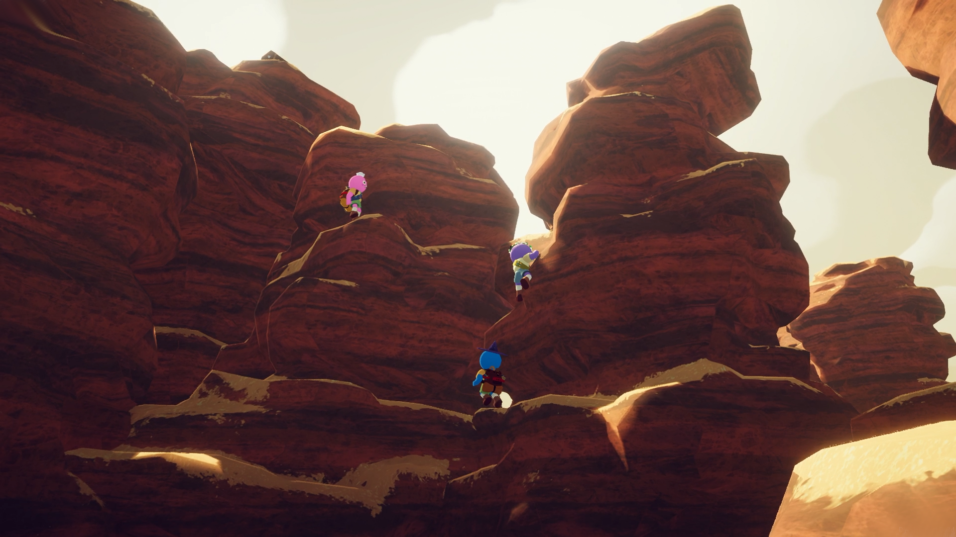 Peak climbing video game screenshot